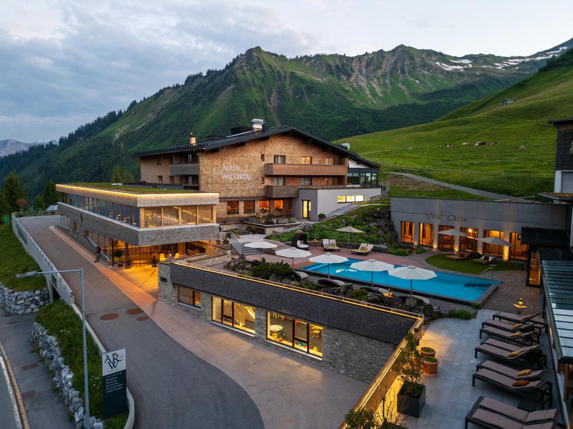 Alpenresort Walsertal Damuels Eksteriør bilde
