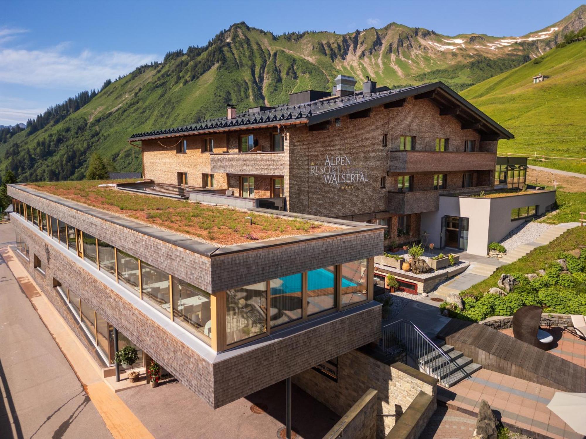 Alpenresort Walsertal Damuels Eksteriør bilde