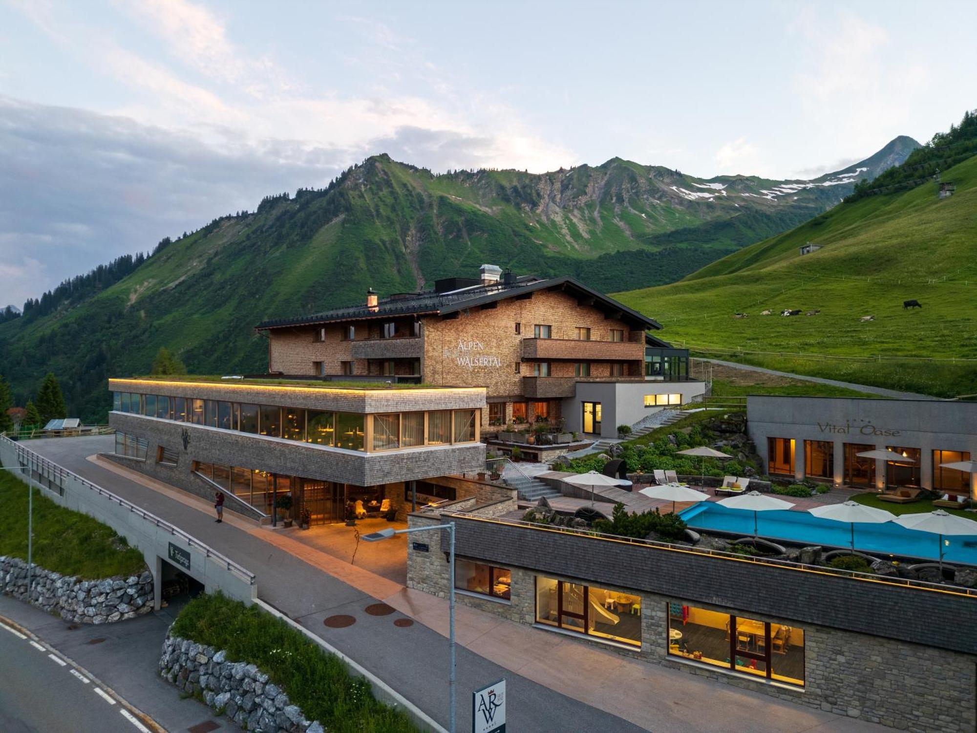 Alpenresort Walsertal Damuels Eksteriør bilde